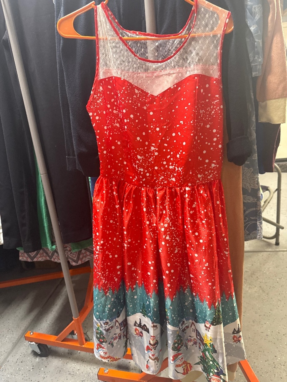 Cute holiday dress.